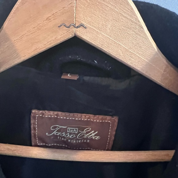 Black pea coat style jacket - Picture 4 of 4